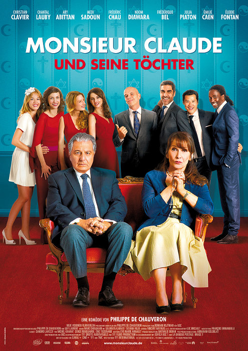 Plakat zum Film: Monsieur Claude und seine Töchter