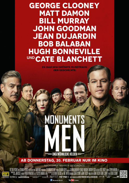 Plakat zum Film: Monuments Men - Ungewöhnliche Helden