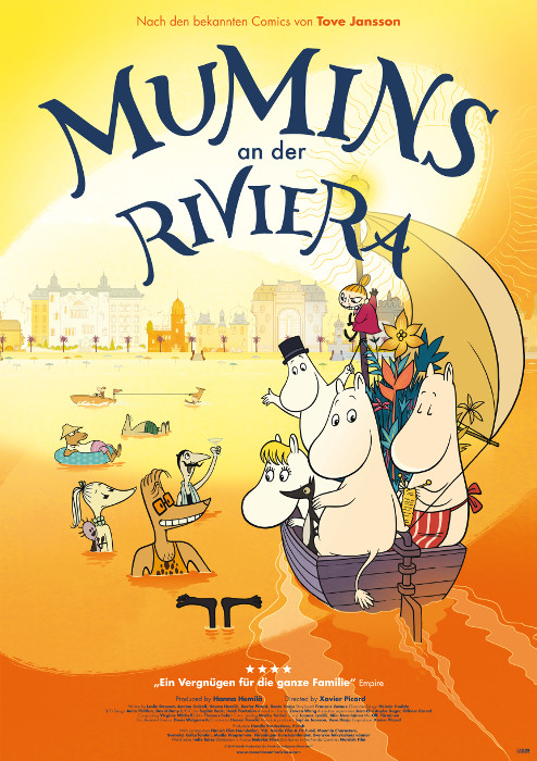 Plakat zum Film: Mumins an der Riviera