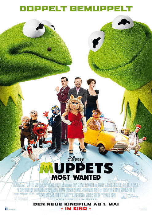 Plakat zum Film: Muppets Most Wanted