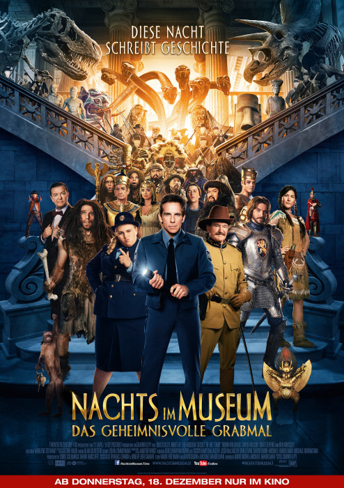 Plakat zum Film: Nachts im Museum - Das Geheimnisvolle Grabmal