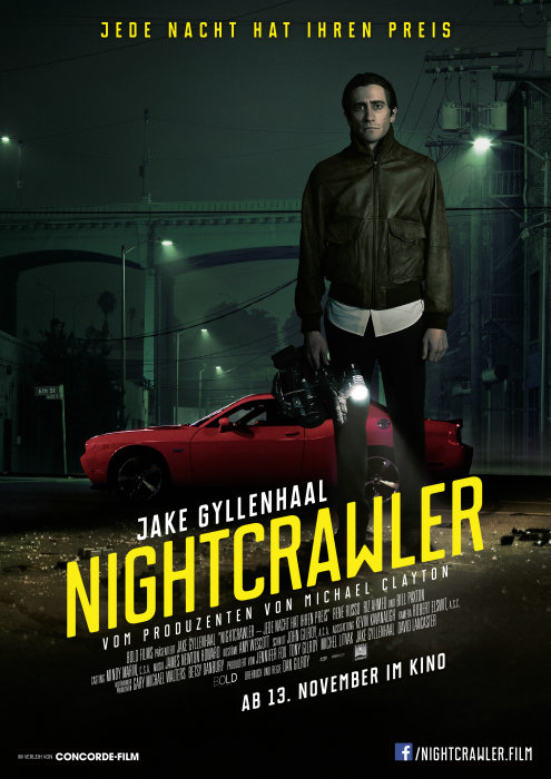 Plakat zum Film: Nightcrawler - Jede Nacht hat ihren Preis