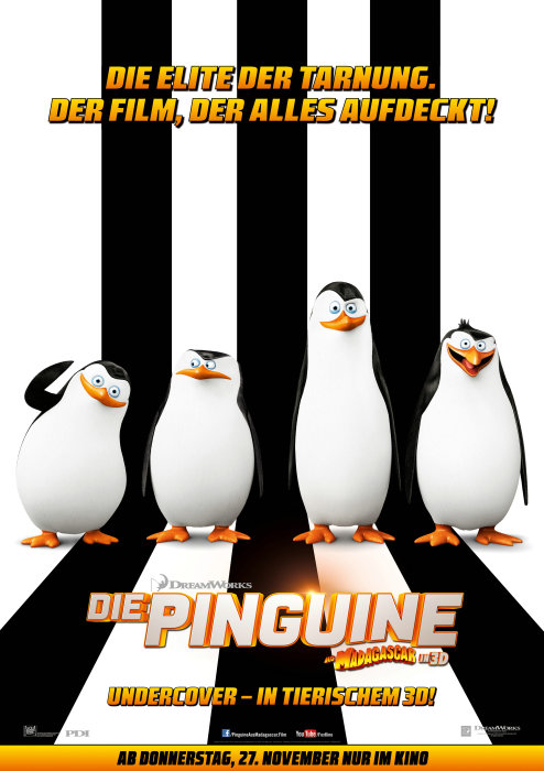 Plakat zum Film: Pinguine aus Madagascar, Die