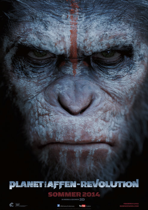 Plakat zum Film: Planet der Affen - Revolution