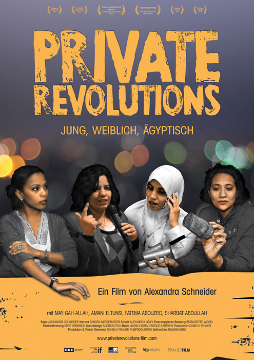 Plakat zum Film: Private Revolutions - Jung, Weiblich, Ägyptisch