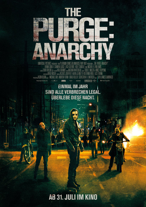 Plakat zum Film: Purge: Anarchy, The
