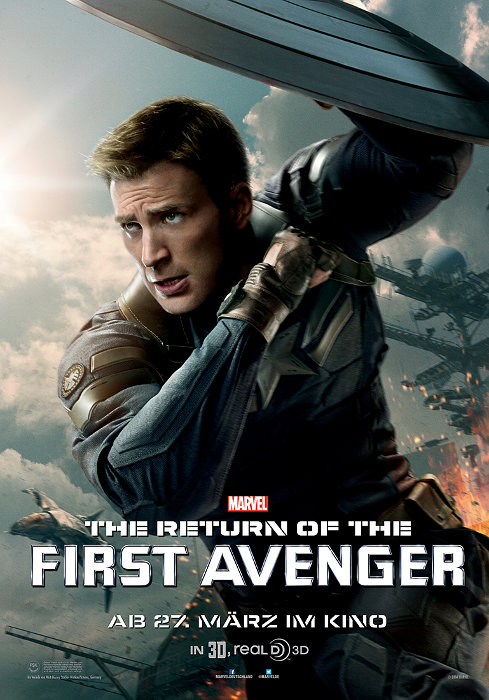 Plakat zum Film: Captain America - The Return of the First Avenger