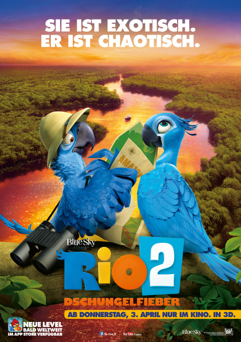 Plakat zum Film: Rio 2 - Dschungelfieber