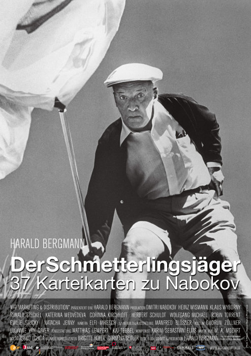 Plakat zum Film: Schmetterlingsjäger, Der - 37 Karteikarten zu Nabokov