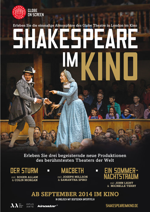 Plakat zum Film: Shakespeare im Kino
