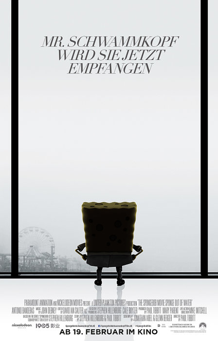 Plakat zum Film: Spongebob Schwammkopf 3D