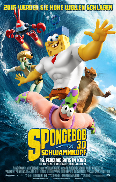 Plakat zum Film: Spongebob Schwammkopf 3D