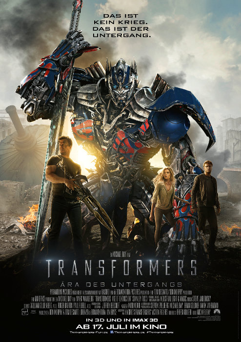 Plakat zum Film: Transformers - Ära des Untergangs