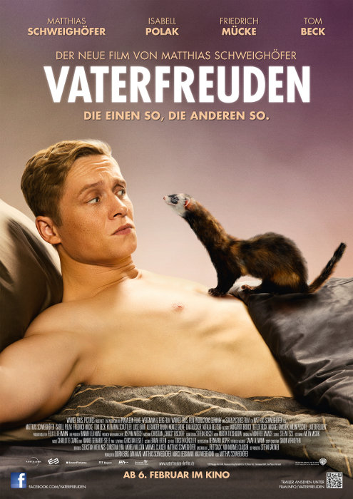 Plakat zum Film: Vaterfreuden