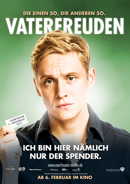 Plakat zum Film: Vaterfreuden