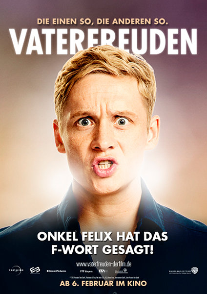 Plakat zum Film: Vaterfreuden