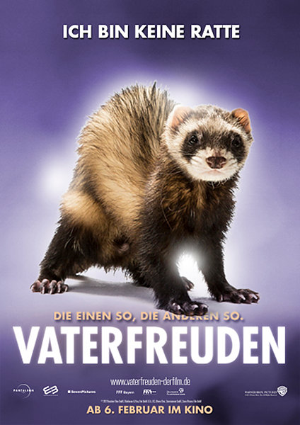 Plakat zum Film: Vaterfreuden