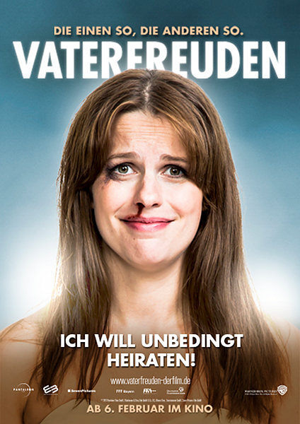 Plakat zum Film: Vaterfreuden