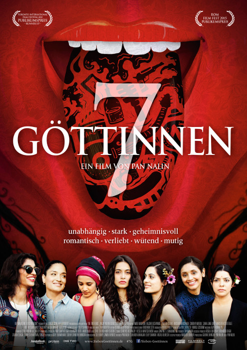 Plakat zum Film: 7 Göttinnen - unabhängig, stark, geheimnisvoll, romantisch, verliebt, 