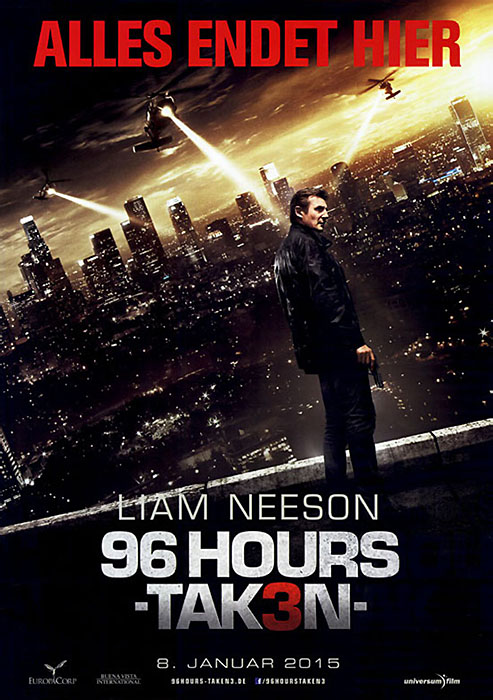 Plakat zum Film: 96 Hours - Taken 3