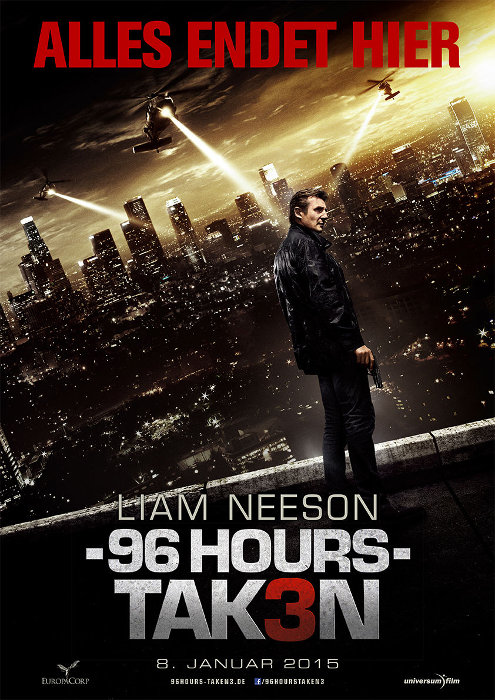 Plakat zum Film: 96 Hours - Taken 3