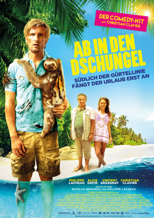 Plakat zum Film: Ab in den Dschungel