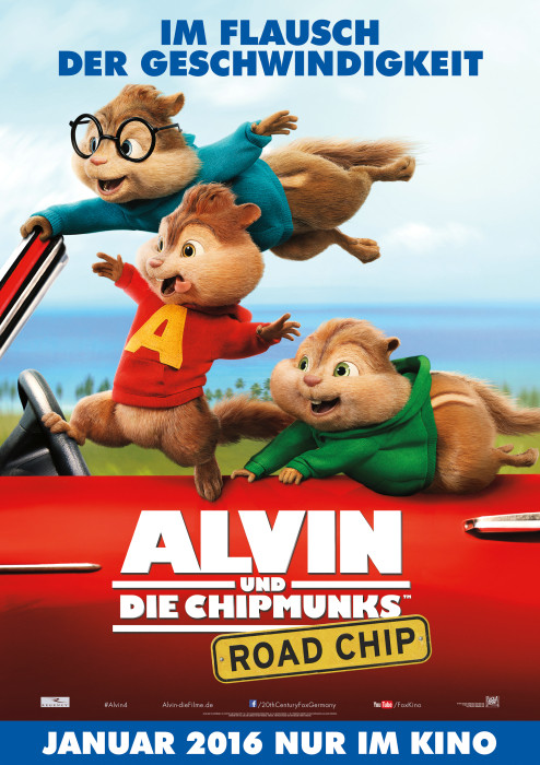 Plakat zum Film: Alvin und die Chipmunks - Road Chip