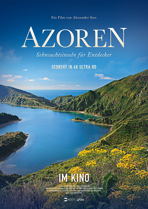 Plakat zum Film: Azoren – Sehnsuchtsinseln für Entdecker