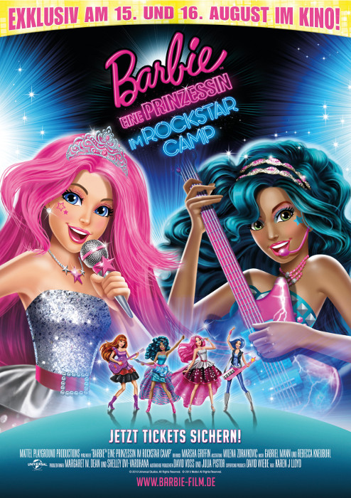 Plakat zum Film: Barbie - Eine Prinzessin im Rockstar Camp