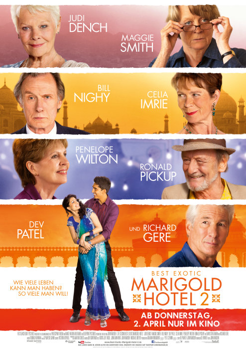 Plakat zum Film: Best Exotic Marigold Hotel 2