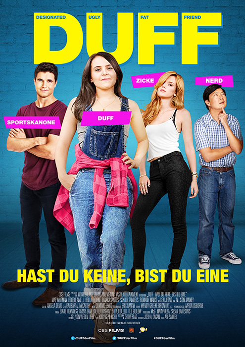 Plakat zum Film: Duff - Hast du keine, bist du eine