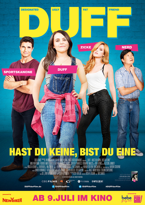 Plakat zum Film: Duff - Hast du keine, bist du eine