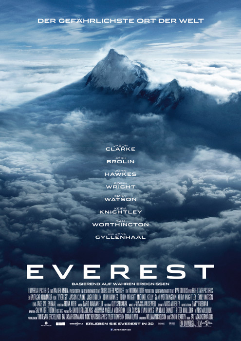 Everest Movie Poster 24inx36in 