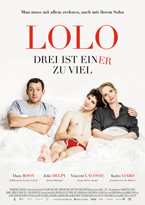 Plakat zum Film: Lolo - Drei ist einer zu viel