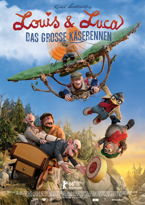 Plakat zum Film: Louis & Luca: Das große Käserennen