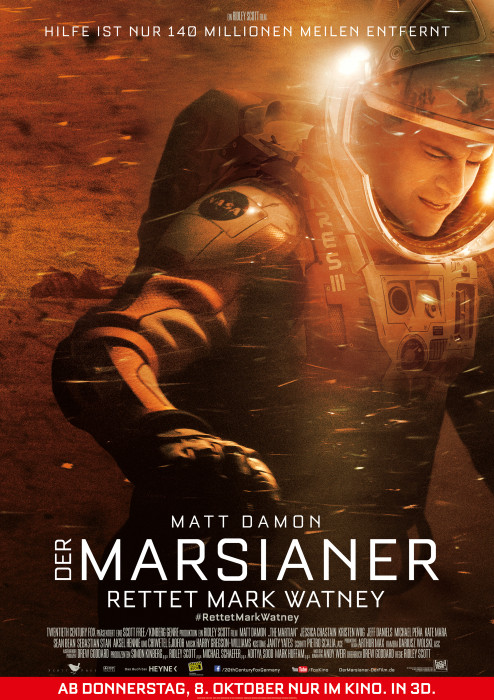 Plakat zum Film: Marsianer, Der - Rettet Mark Watney