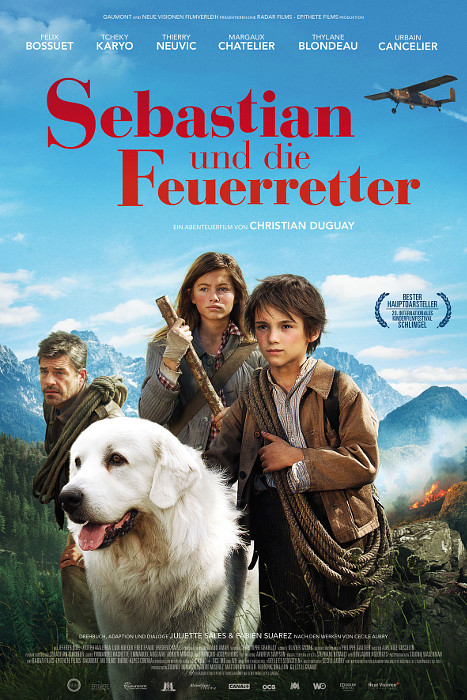 Plakat zum Film: Sebastian und die Feuerretter