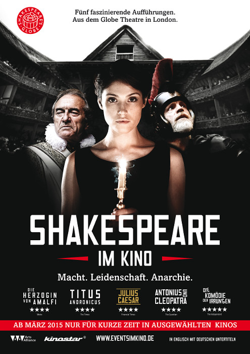 Plakat zum Film: Shakespeare im Kino 2015