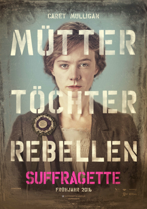 Plakat zum Film: Suffragette - Taten statt Worte