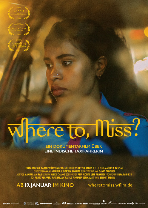 Plakat zum Film: Where to, Miss?