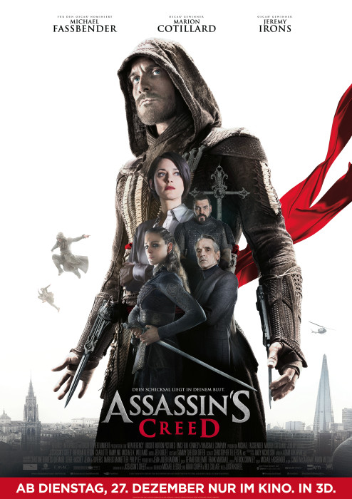 Plakat zum Film: Assassin's Creed