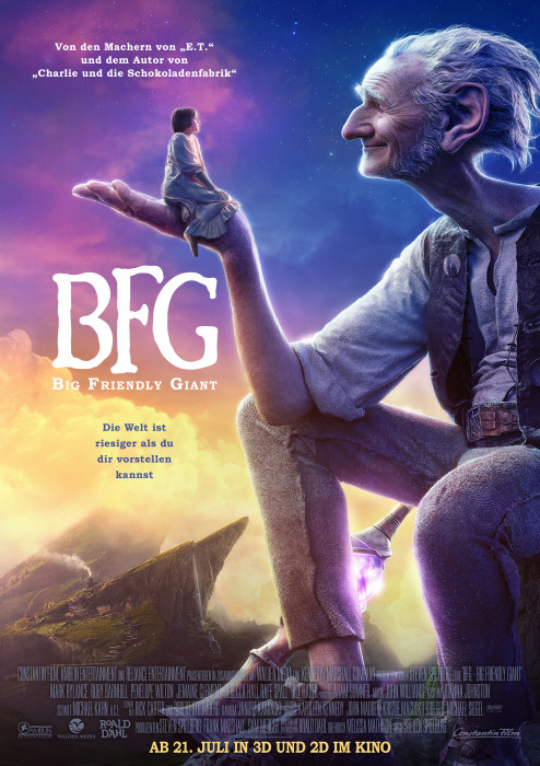 Plakat zum Film: BFG - Big Friendly Giant