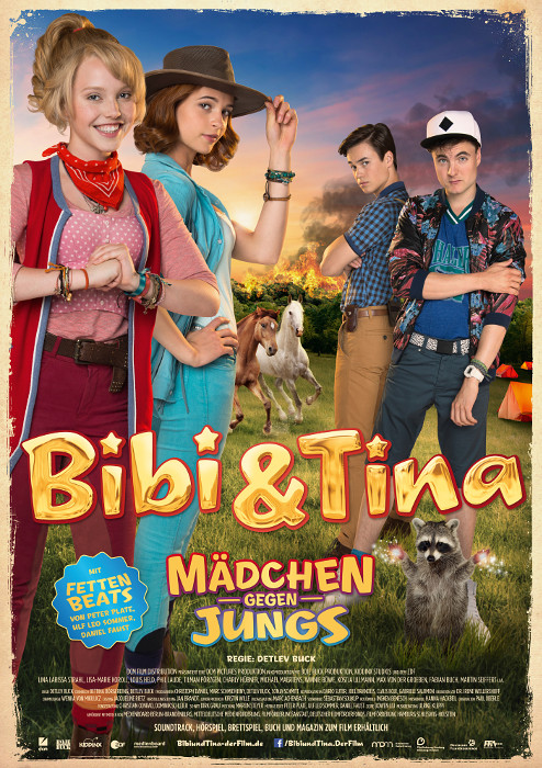 Plakat zum Film: Bibi & Tina - Mädchen gegen Jungs