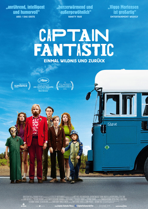 Plakat zum Film: Captain Fantastic - Einmal Wildnis und zurück
