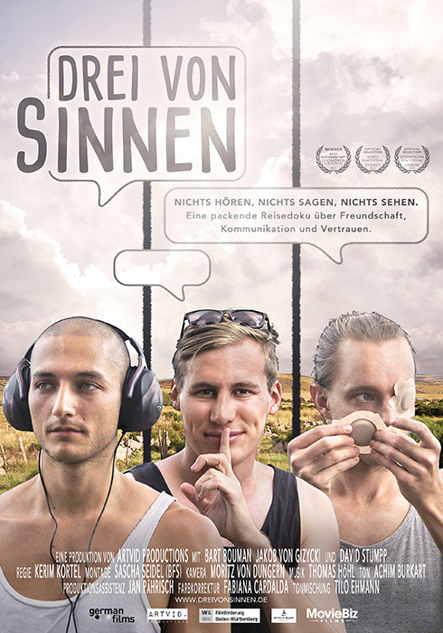 Plakat zum Film: Drei von Sinnen