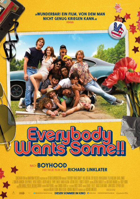 Plakat zum Film: Everybody Wants Some!!