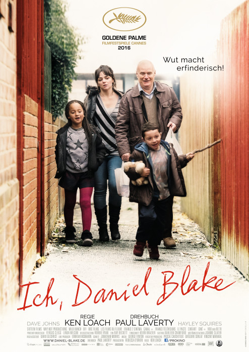 Plakat zum Film: Ich, Daniel Blake