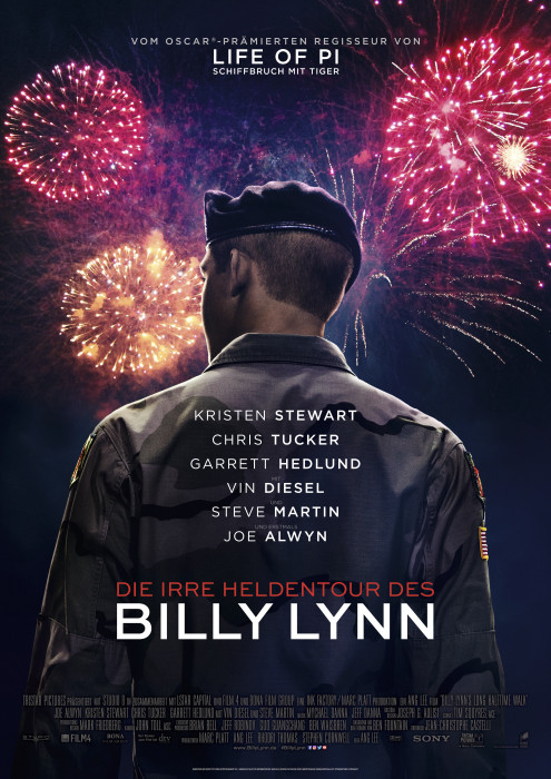 Plakat zum Film: irre Heldentour des Billy Lynn, Die
