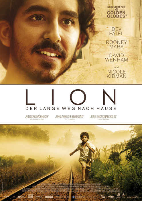 Plakat zum Film: Lion - Der lange Weg nach hause