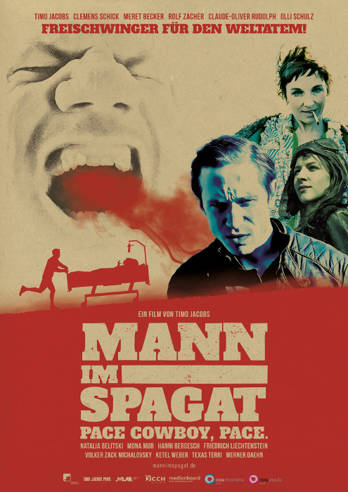 Plakat zum Film: Mann im Spagat: Pace, Cowboy, Pace